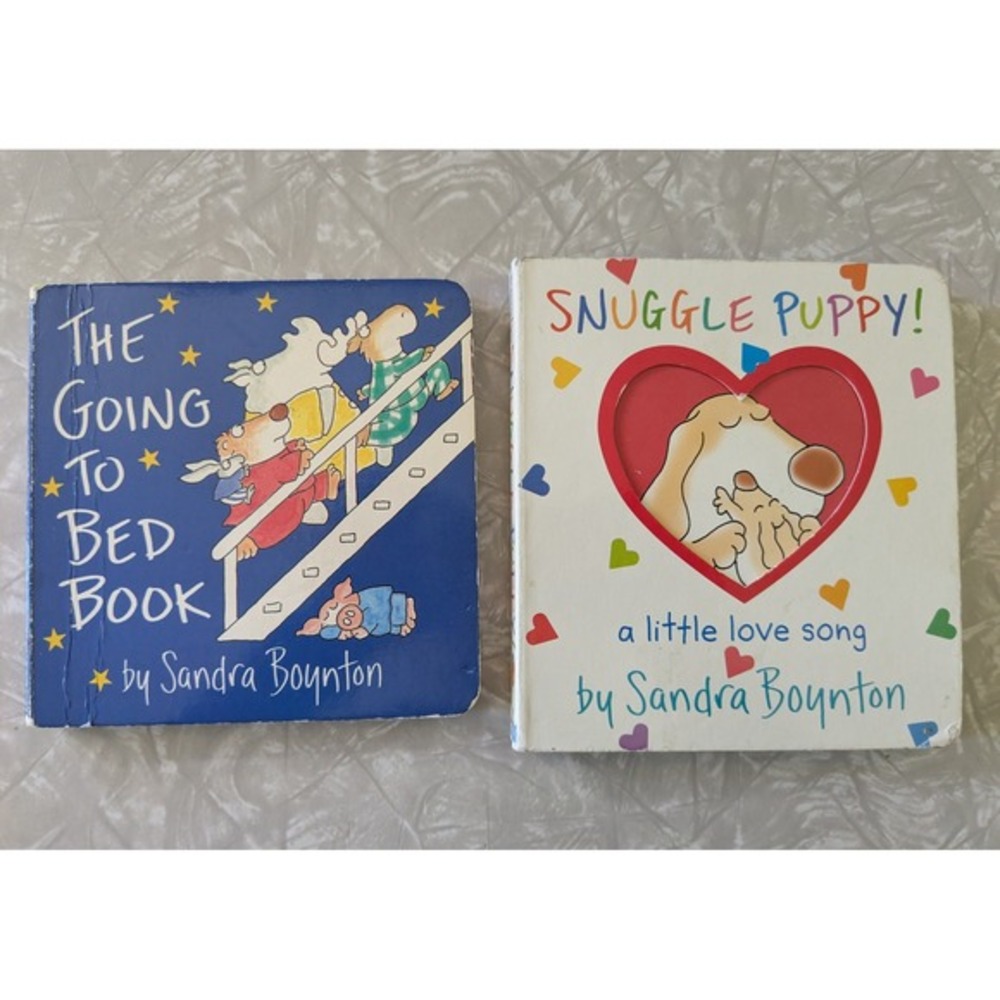 Sandra‎ Boynton Board Book Set - The Going To Bed Book & Snuggle Puppy!